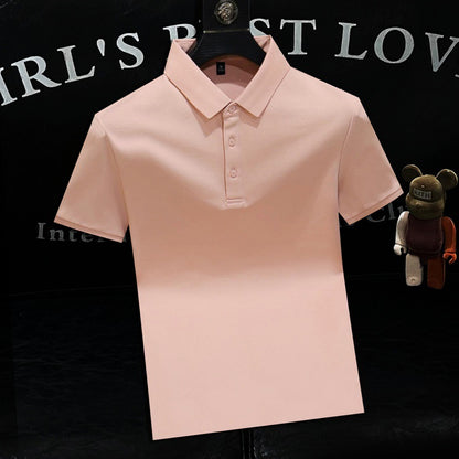 Polo "Essential Chroma" Slim Fit in Cotone Pettinato High-Performance