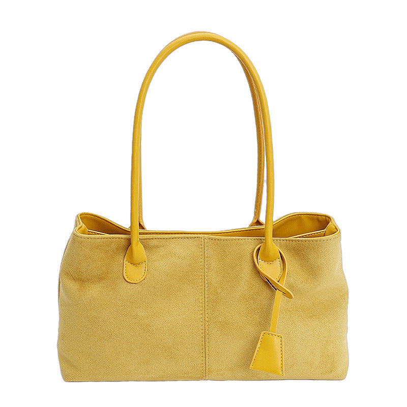 Tote Bag "Business Commuting" Large Square con Doppia Tracolla e Contrast Color