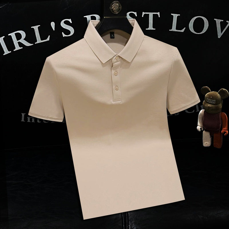 Polo "Essential Chroma" Slim Fit in Cotone Pettinato High-Performance