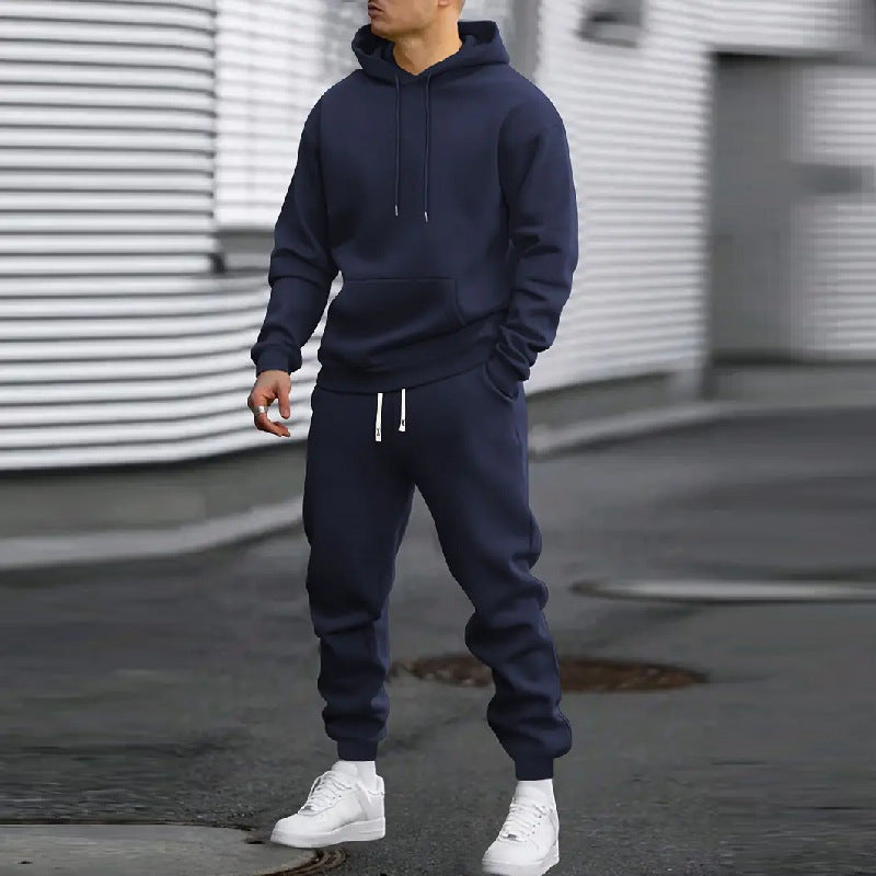 Set Hoodie & Joggers 2026: Completo Termico Solid-Plaid