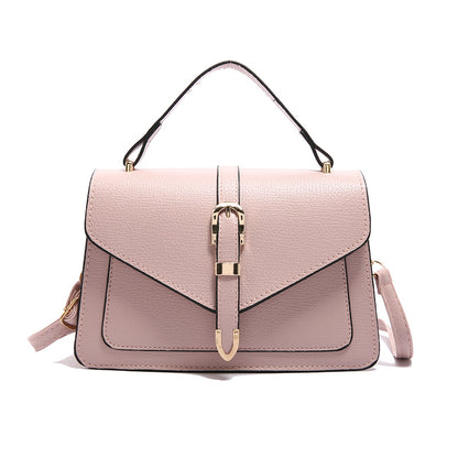Borsa "Street Fashion" Horizontal Square con Texture Crocodile e Chiusura Magnetic-Snap