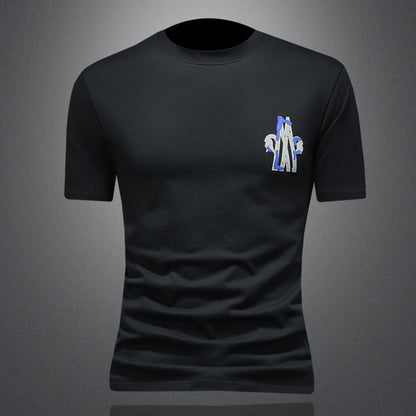 T-Shirt "Urban Statement" Slim Fit in Cotone Premium con Lettering Design