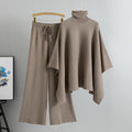 Completo Casual Pantalone Knit Splicing Tassels