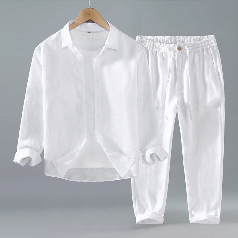 Completo Estivo in Lino Traspirante Over-Size