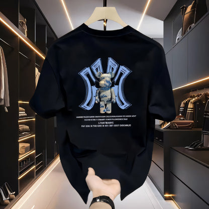 T-Shirt "Violent Bear" Korean Straight - Estate 2026