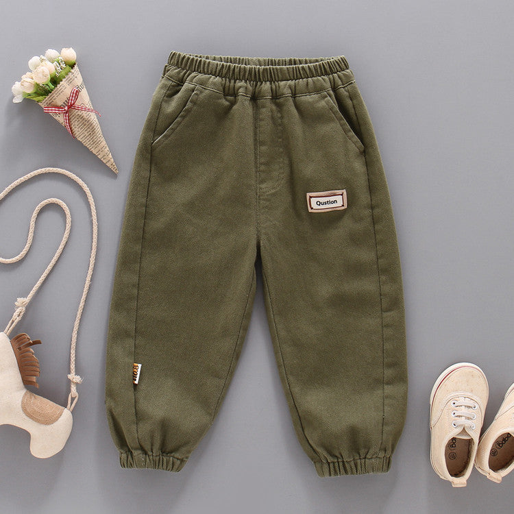 Pantaloni in Cotone "Triple Color" con Struttura Soft-Comfort