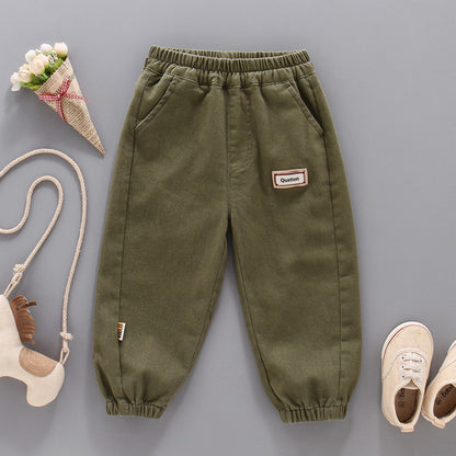 Pantaloni in Cotone "Triple Color" con Struttura Soft-Comfort