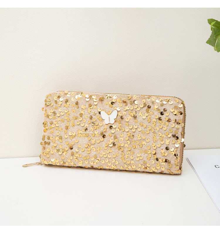 Portafoglio Sequin Street Style