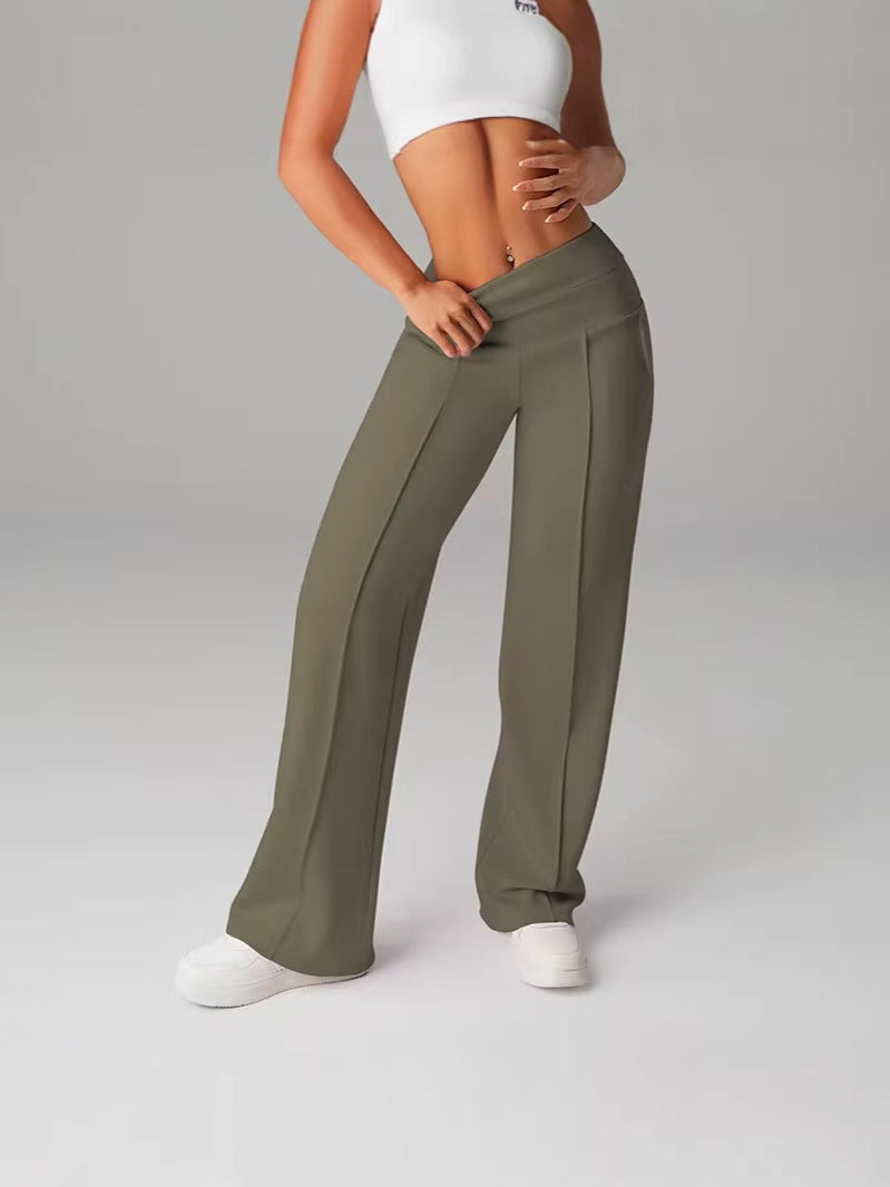 Pantalone Straight-Cylindrical con Tecnologia Slim-Fit e Struttura Pro-Polyester