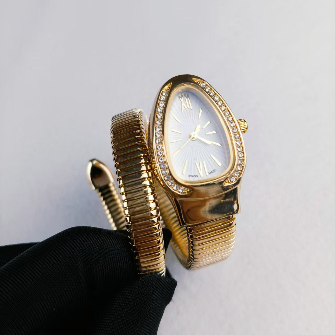 Orologio Gioiello Wrap Snake Rhombus