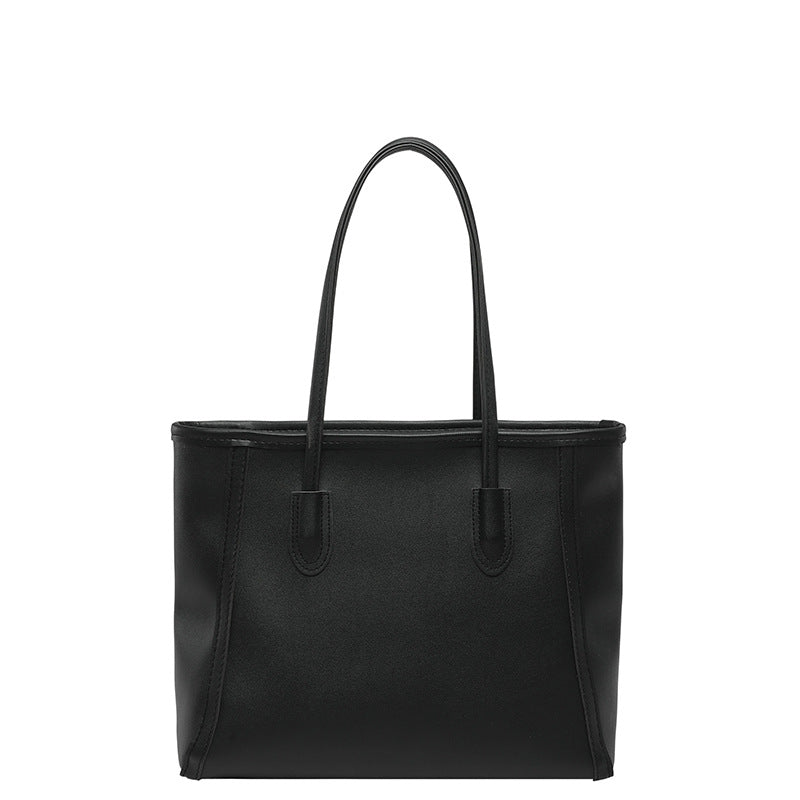 Borsa a Tracolla "Urban Minimalism" Horizontal Square con Doppia Tracolla e Chiusura Safe-Zip
