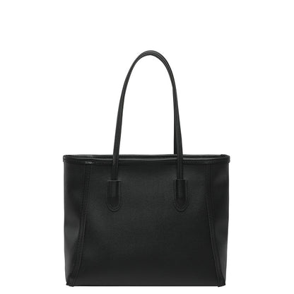 Borsa a Tracolla "Urban Minimalism" Horizontal Square con Doppia Tracolla e Chiusura Safe-Zip
