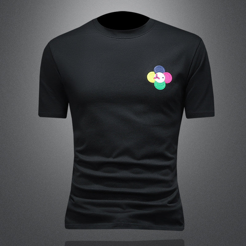 T-Shirt "Metropolitan Letter" Slim Fit in Cotone Premium e Stampa Ad Alta Definizione