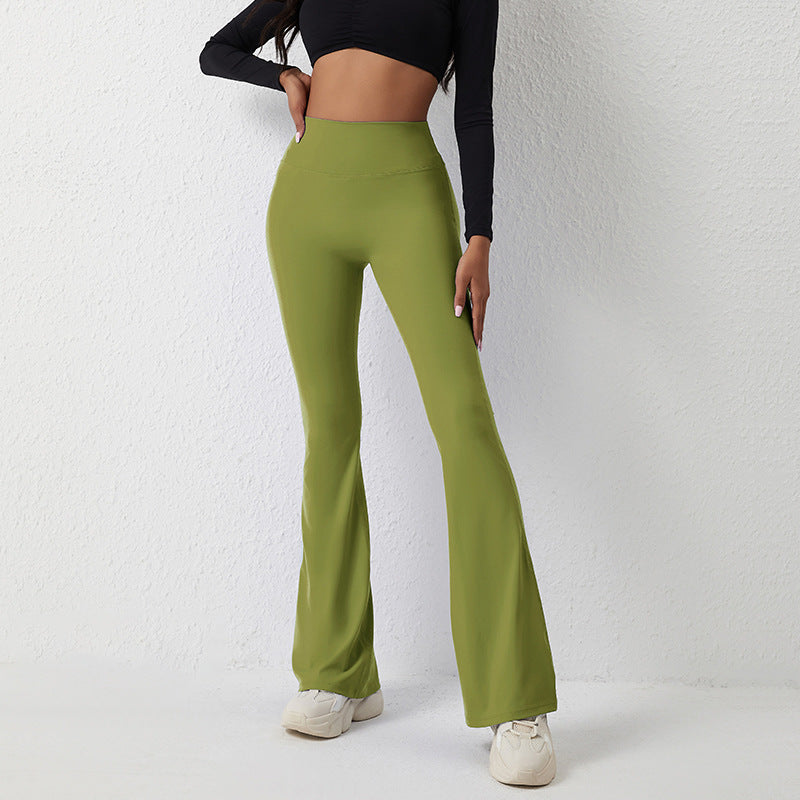 Pantalone Tecnico Flare con Tecnologia Moisture-Wicking e Struttura Pro-Nylon 80/20
