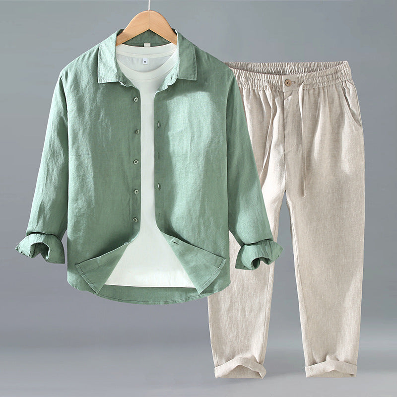 Completo Estivo in Lino Traspirante Over-Size