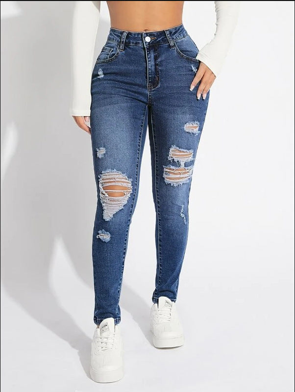 Distressed Skinny: Ripped & Stretch Denim 2026