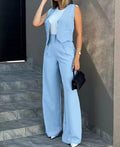 Completo Top & Pants British Elegant Commute
