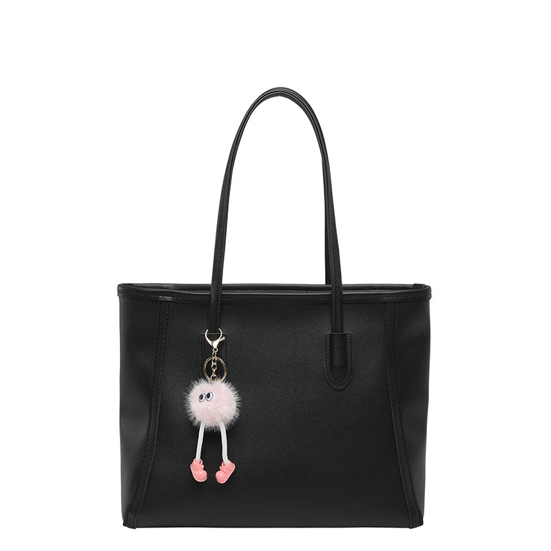 Borsa a Tracolla "Urban Minimalism" Horizontal Square con Doppia Tracolla e Chiusura Safe-Zip