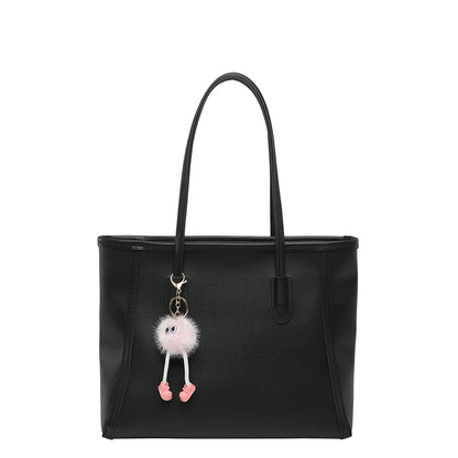 Borsa a Tracolla "Urban Minimalism" Horizontal Square con Doppia Tracolla e Chiusura Safe-Zip