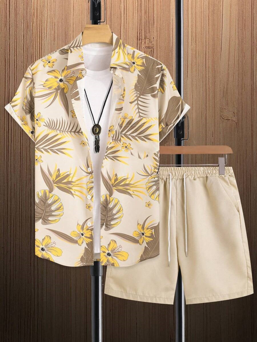 Camicia a Maniche Corte e Shorts