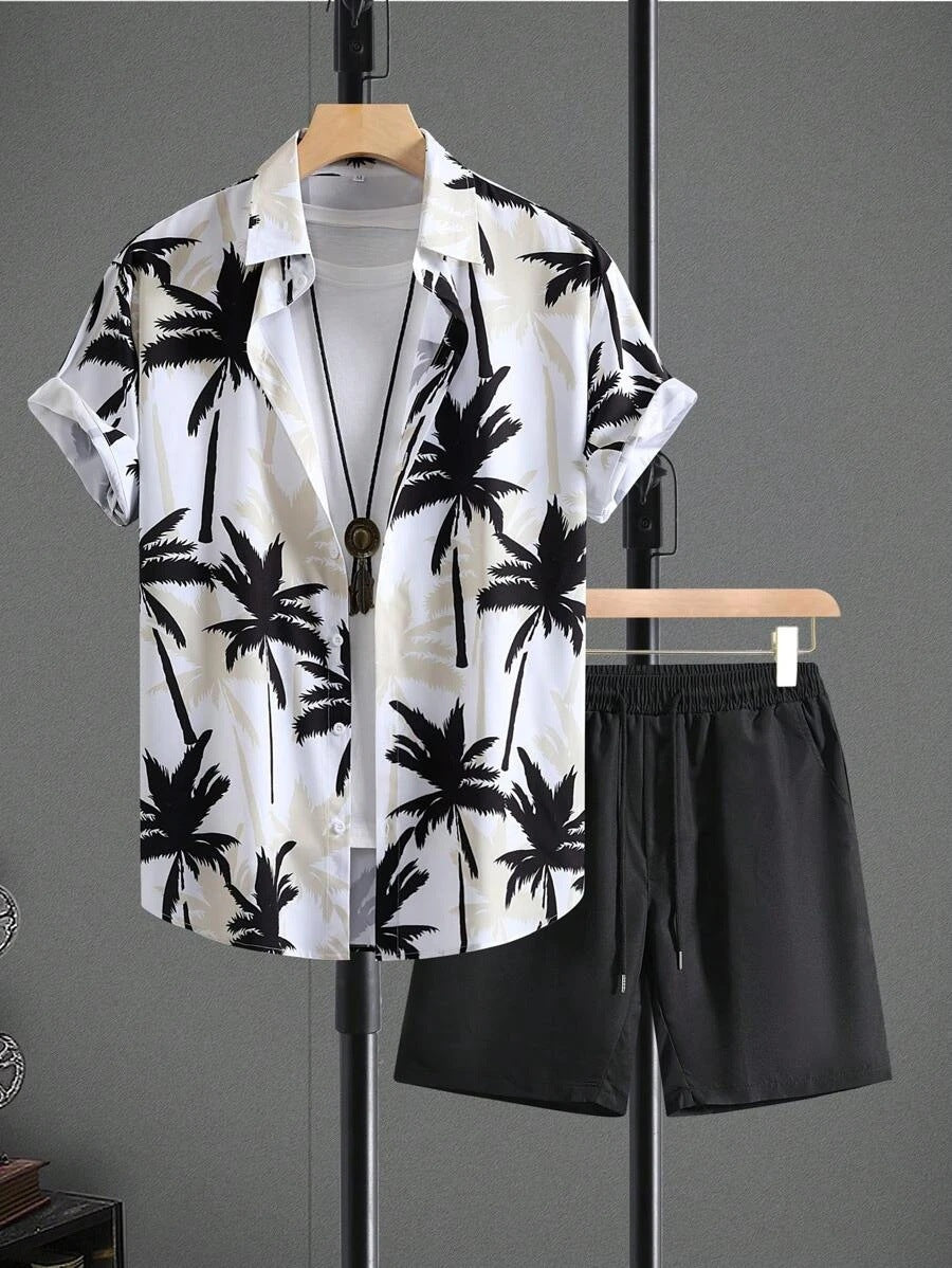 Camicia a Maniche Corte e Shorts