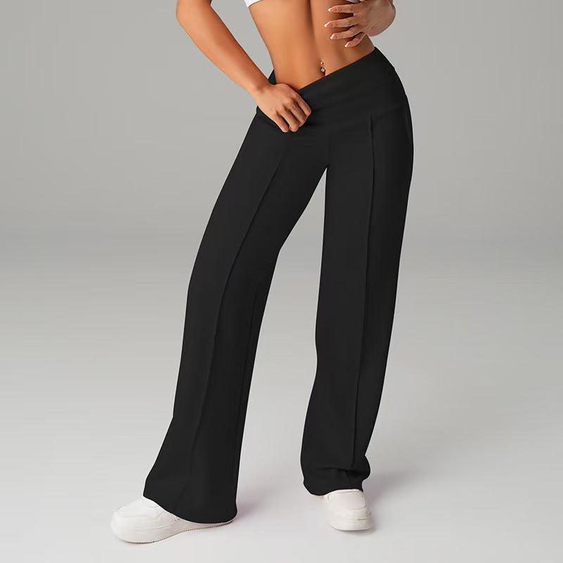 Pantalone Straight-Cylindrical con Tecnologia Slim-Fit e Struttura Pro-Polyester