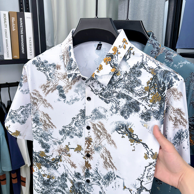 Camicia Ice Silk: Floral Summer 2026