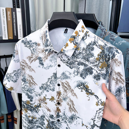 Camicia Ice Silk: Floral Summer 2026