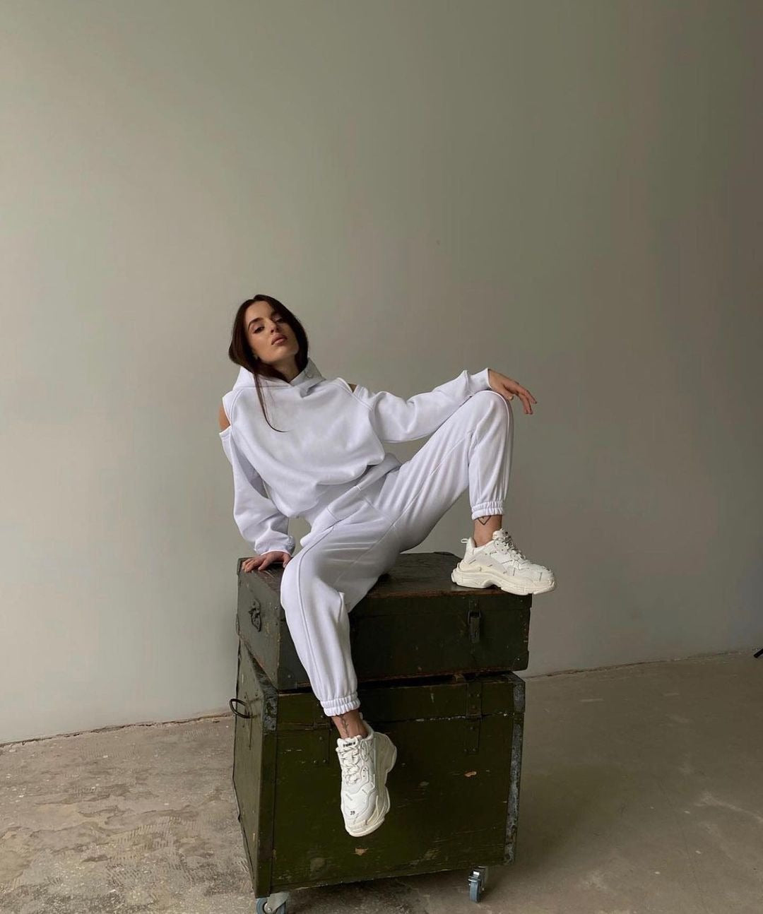 Completo Casual Minimal "No-Iron" – Set Coordinato