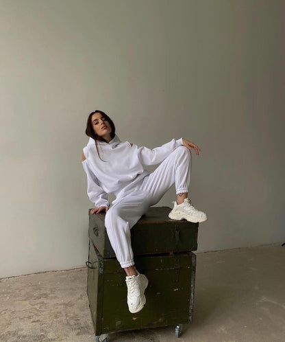 Completo Casual Minimal "No-Iron" – Set Coordinato