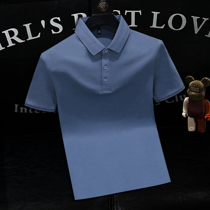 Polo "Essential Chroma" Slim Fit in Cotone Pettinato High-Performance