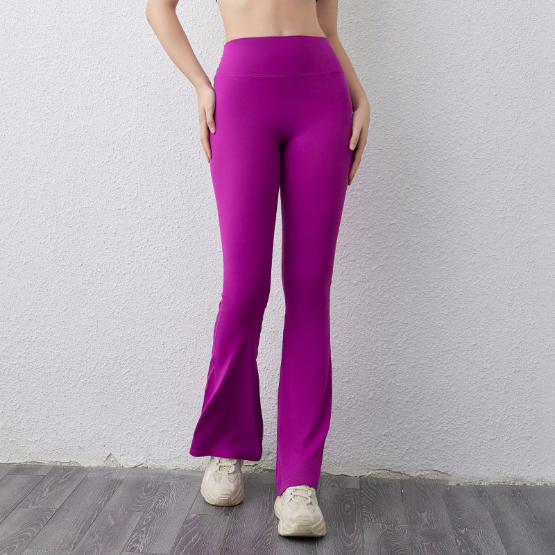 Pantalone Tecnico Flare con Tecnologia Moisture-Wicking e Struttura Pro-Nylon 80/20