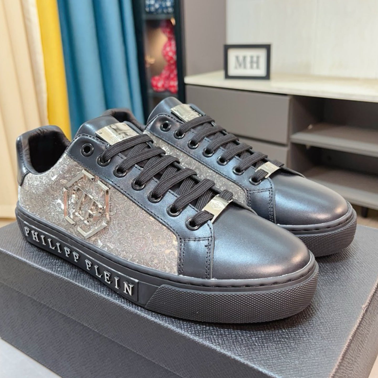Philipp Plein Lo-Top "Hexagon"