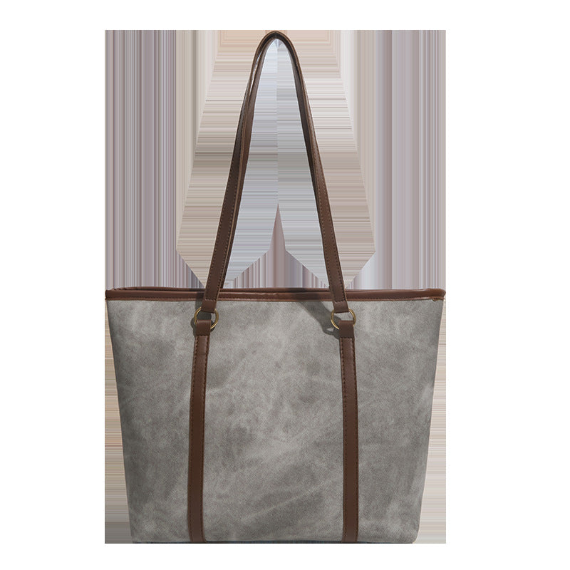 Shoulder Bag "Urban Minimalism" Horizontal Square con Doppia Tracolla e Chiusura Safe-Zip