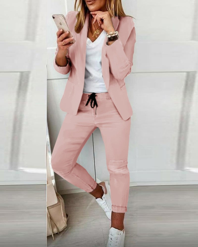 Completo Pantalone "Elegant Wind" per il Business Contemporaneo