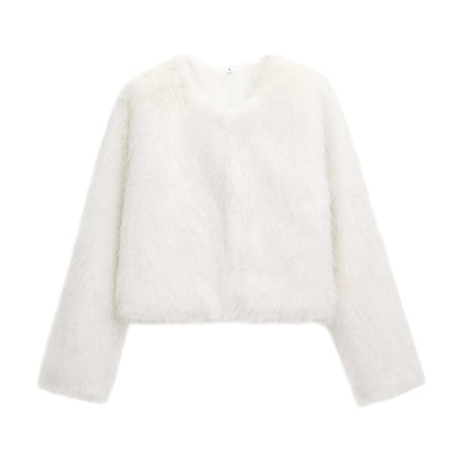 Mini Giacca in Eco-Pelliccia "Plush Edition"