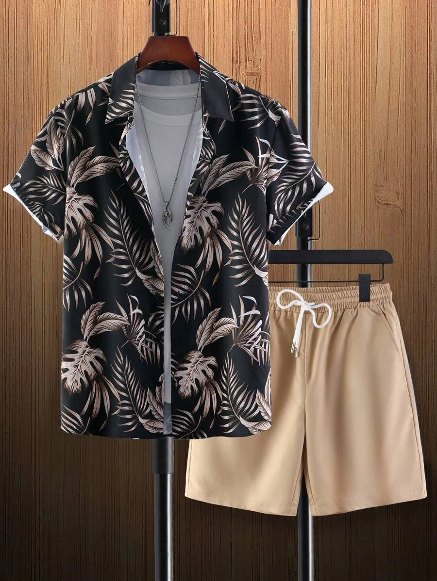 Camicia a Maniche Corte e Shorts