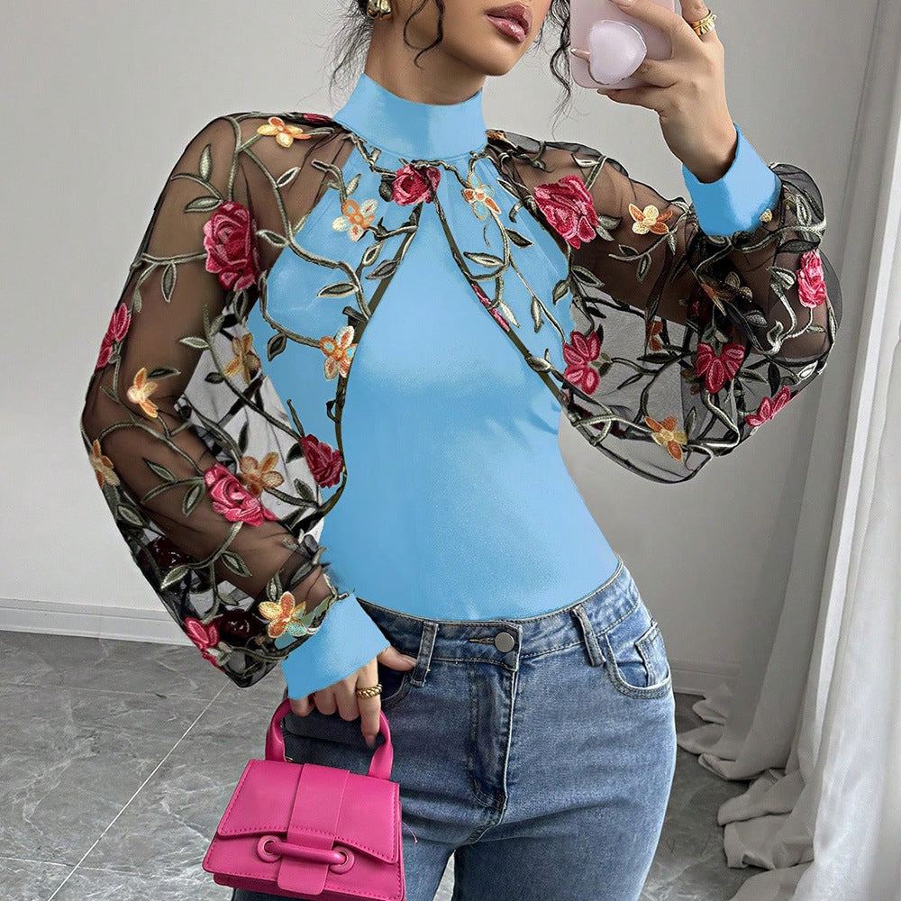 Camicia Retro in Pizzo e Ricami - Estate 2026