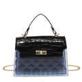 Borsa Street Fashion Leopard-Splicing