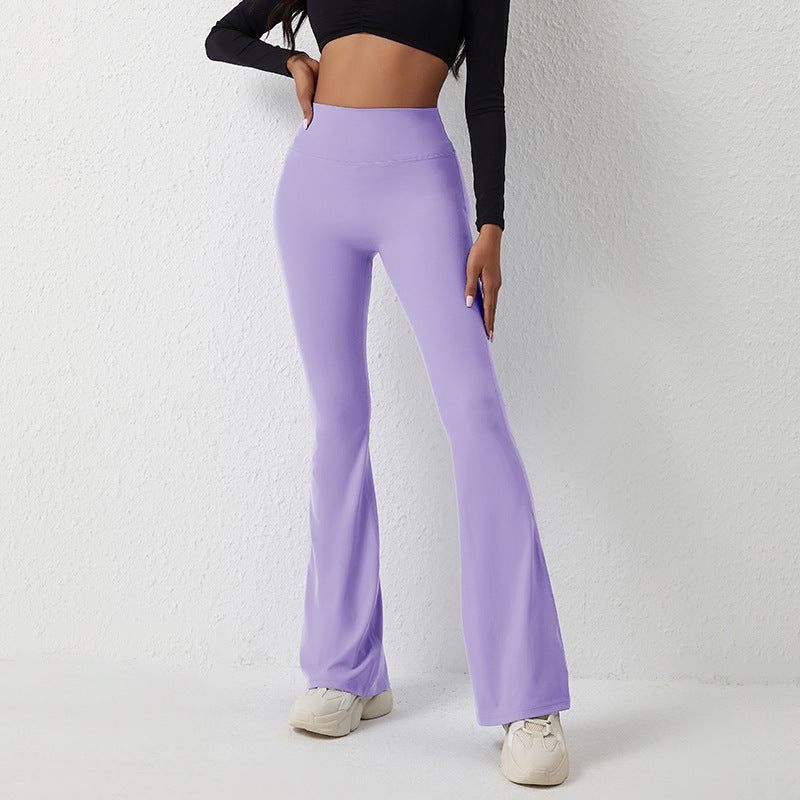 Pantalone Tecnico Flare con Tecnologia Moisture-Wicking e Struttura Pro-Nylon 80/20
