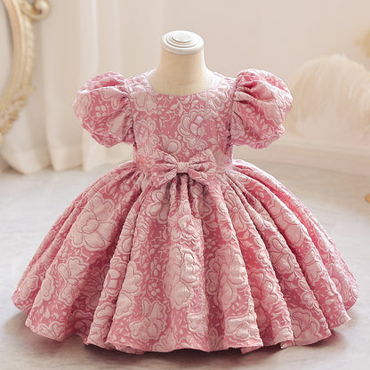 Abito in Misto Cotone con Struttura Plissettata e Finitura Comfort-Soft