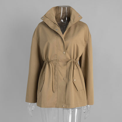 Windbreaker 2025 in Puro Cotone con Vita Regolabile