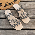 Sandalo Flat Single Strap Minimal