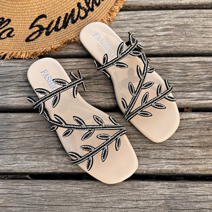 Sandalo Flat Single Strap Minimal