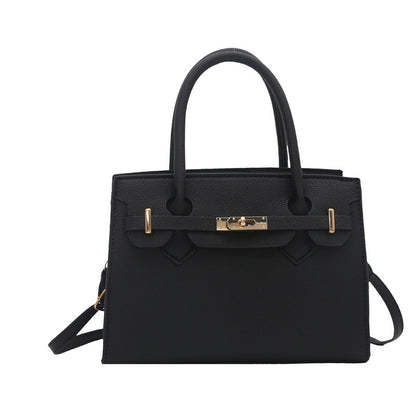 Borsa "Cross-Border Trend" Horizontal Square con Tasca 3D e Chiusura Safe-Zip