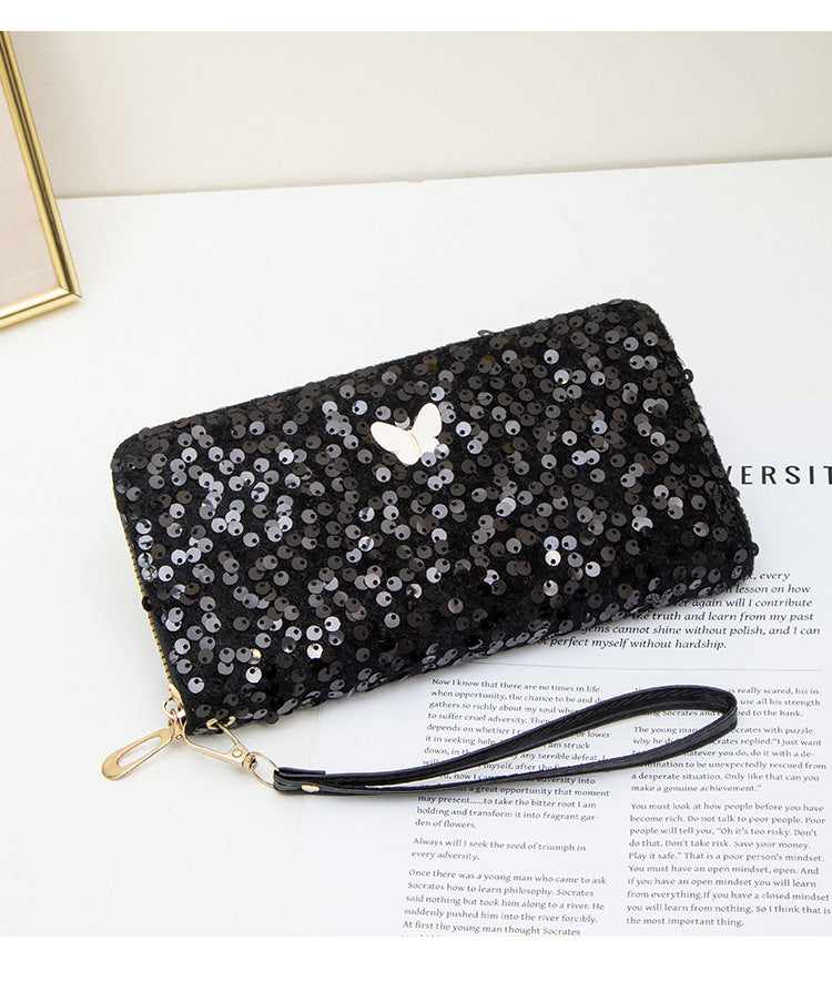 Portafoglio Sequin Street Style