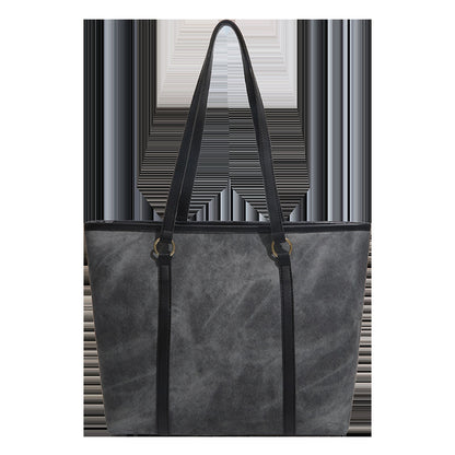 Shoulder Bag "Urban Minimalism" Horizontal Square con Doppia Tracolla e Chiusura Safe-Zip