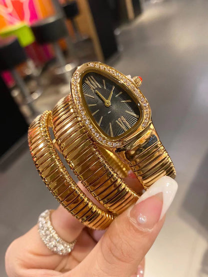 Orologio Gioiello Wrap Snake Rhombus