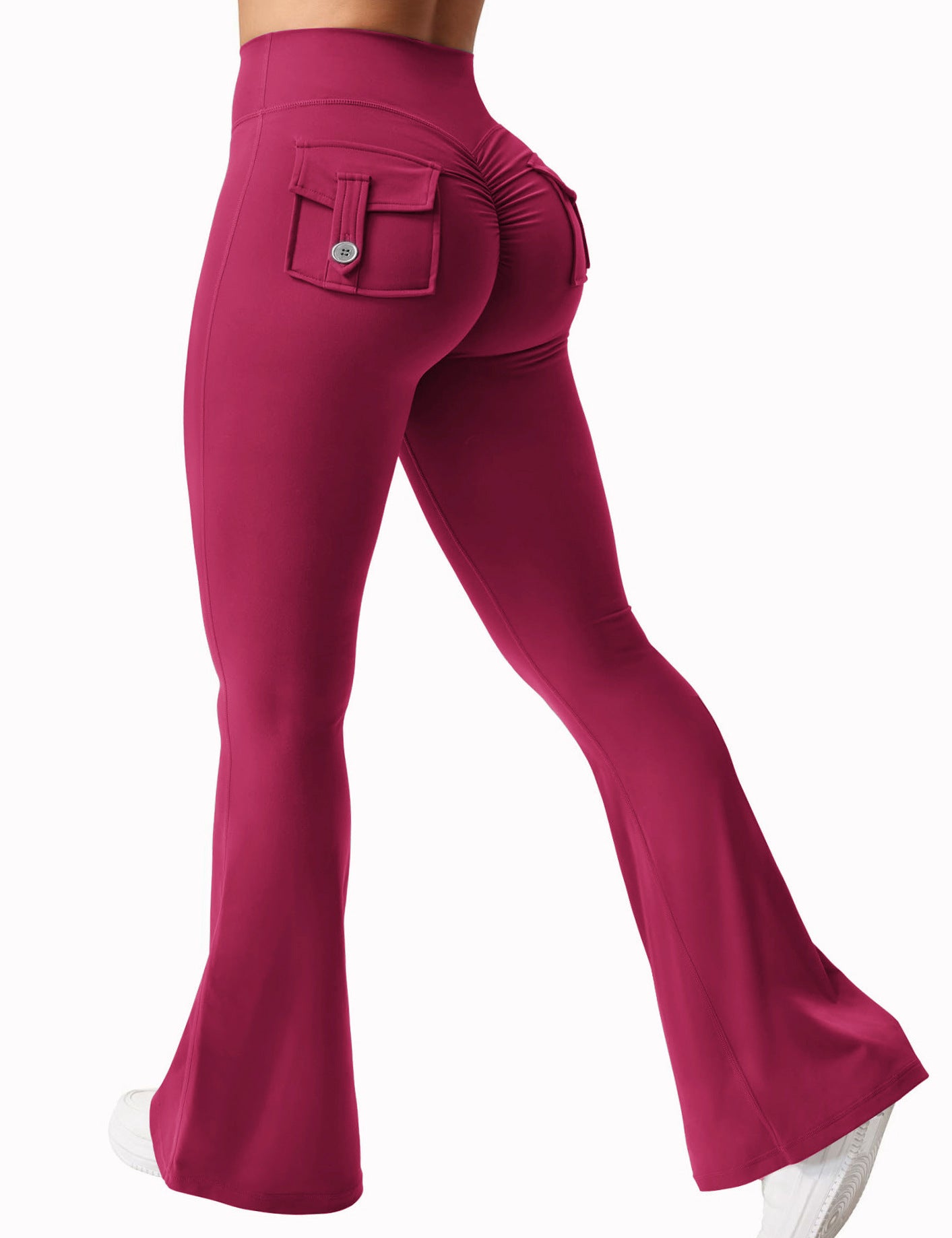 Pantalone Cropped High-Waist con Tecnologia Tummy-Control e Struttura