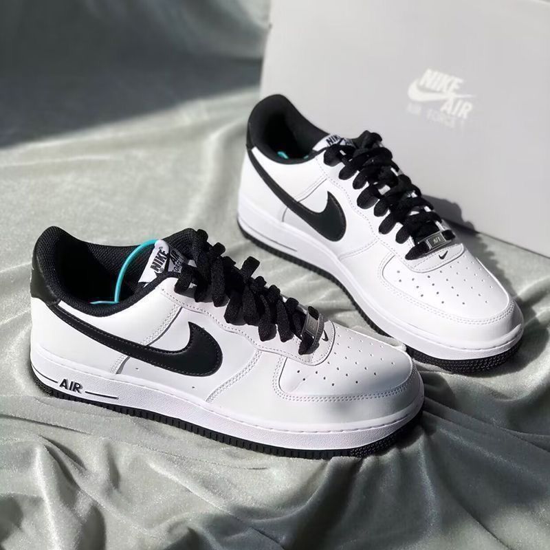 Air Force One Panda On Black Background